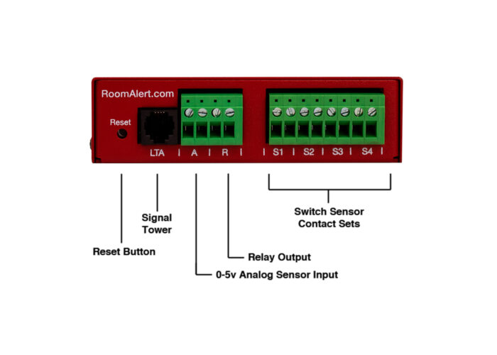 სასერვერო ოთახის მონიტორინგი: Room Alert 12S Monitor RA12S-DAP-WAS - Image 2