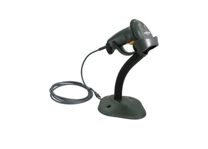 სკანერი: Zebra DS2208-SR Black (with Stand) USB Kit - Image 2