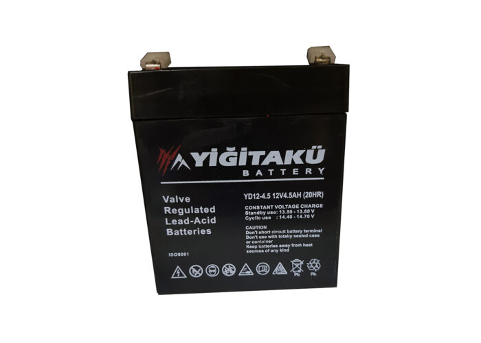 აკუმულატორი: Yigit Aku AGM Battery 12V 4.5 AH (YD12- 4.5)