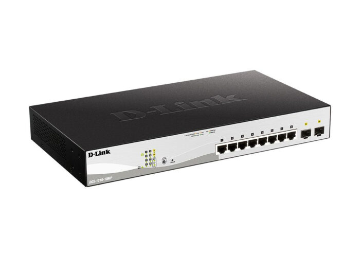 სვიჩი: D-Link DGS-1210-10MP/FL Managed L2 Switch