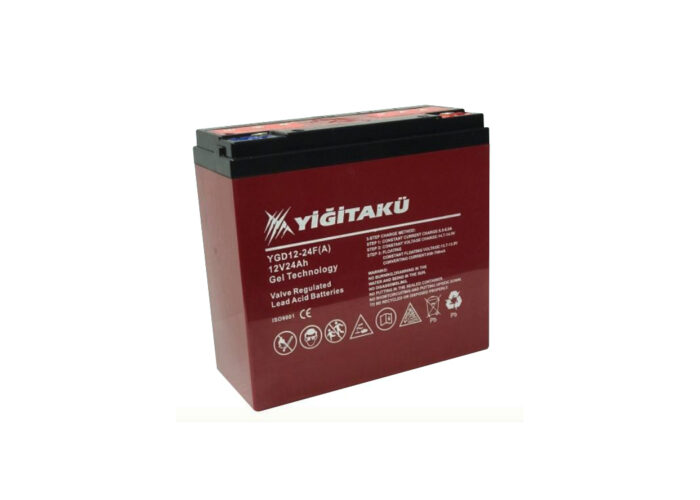 აკუმულატორი: YigitAku Battery 12V 24Ah YGD12-24F