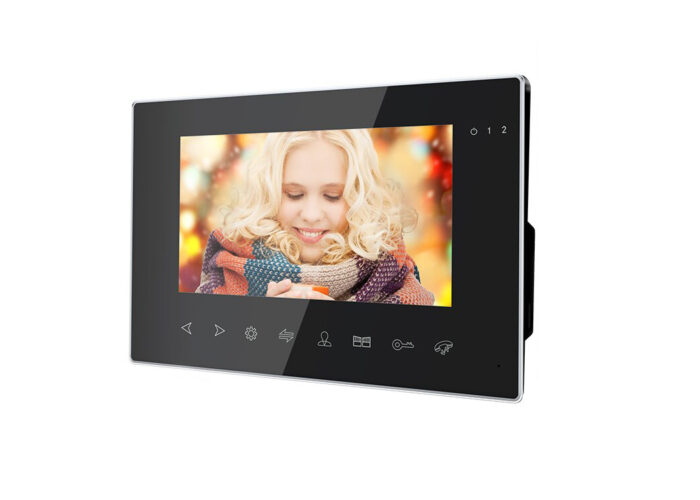 უყურმილო მონიტორი: Jeatone 752-B, 7" TFT LCD ეკრანი, შავი