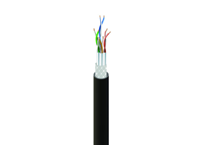 ქსელის კაბელი: Erat CAT 7 S/FTP 23 AWG 600 MHz Outdoor Data Cable (500m)