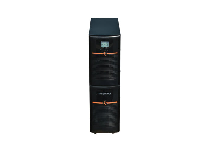 უწყვეტი კვების წყარო: Tuncmatik PowerUP X9 6 kVA 1/1 (16 x 12V 7AH) On-line UPS LCD, Tower