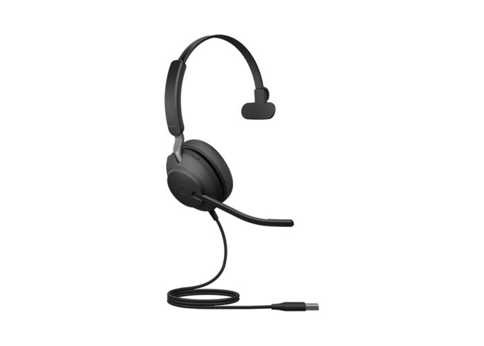 ყურსასმენი: Jabra Evolve2 40, USB-A, MS Mono