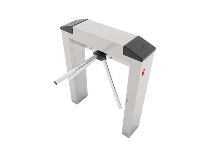 ტურნიკეტი: CRB 210s - Double Leg Slim Turnstile with Angled Cover