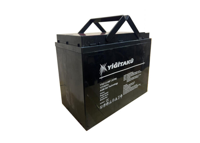 აკუმულატორი: Yigitaku GEL Battery – 12V 80AH (YGD12-80)