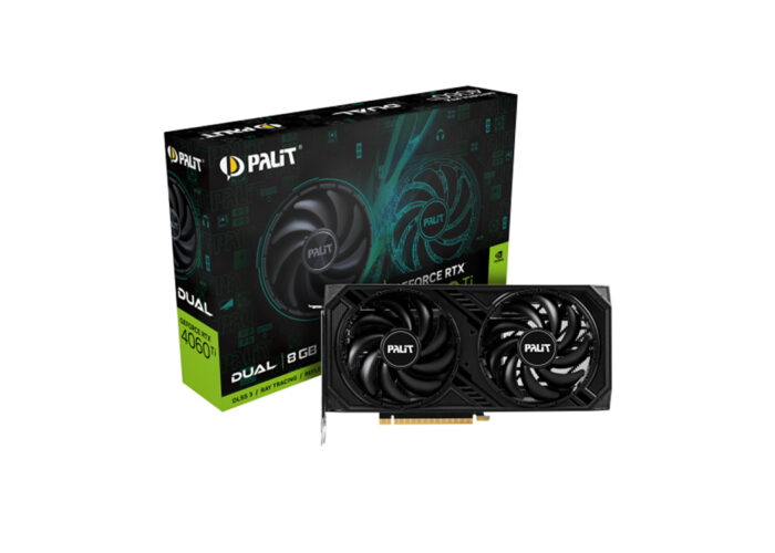 ვიდეო ბარათი: Palit RTX4060Ti DUAL 8GB GDDR6 128bit 3-DP HDMI