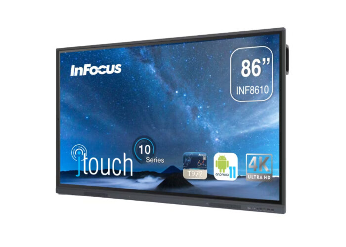 ინტერაქტიული პანელი: InFocus INF8610 86"  Panel, Antiglar, მოდელი: D116