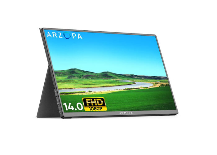 მონიტორი: Arzopa A1 Gamut Slim 14" FHD