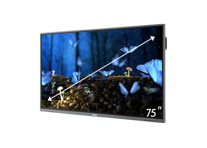 ინტერაქტიული ეკრანი: Vivitek Novo Touch BK750i, 75"