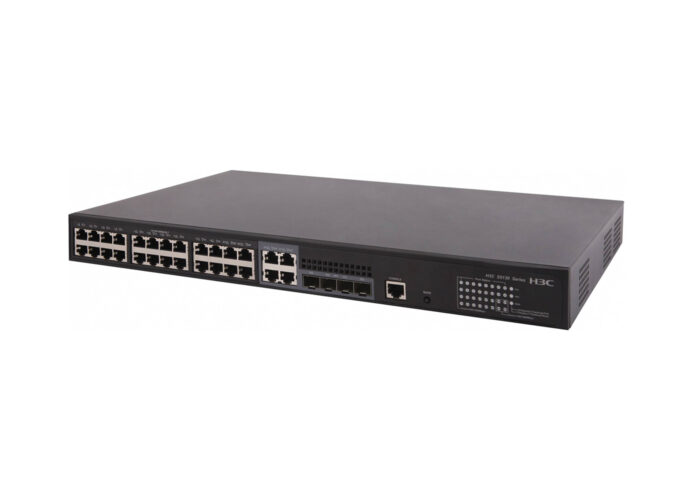 სვიჩი: H3C S5130S-28S-HPWR-EI L2 Ethernet Switch with 24*10/100/1000BASE-T PoE