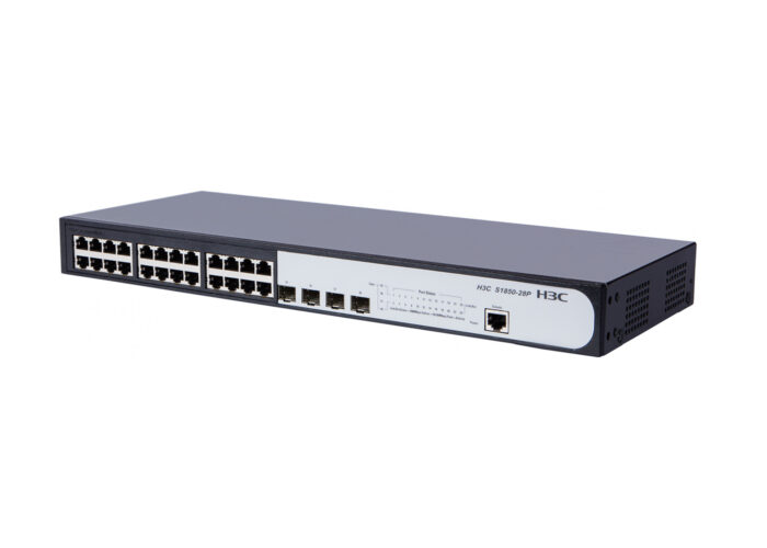 სვიჩი: H3C S1850-28P 28-Port Gigabit Ethernet Switch(24GE+4SFP)