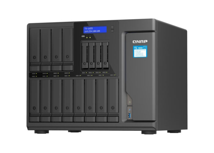 NAS: Qnap 16-Bay TS-1655-8G