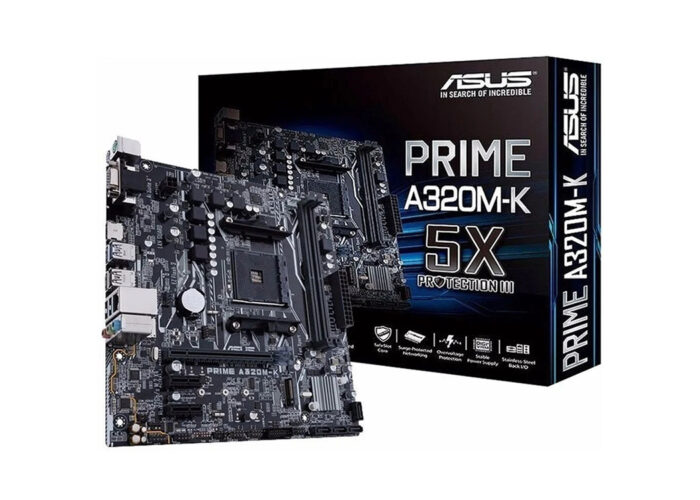 დედა დაფა: Asus AMD AM4 Prime A320M-K