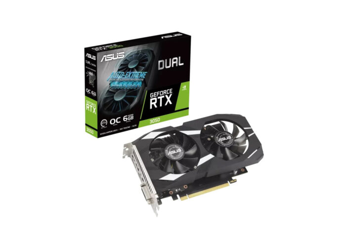 ვიდეო ბარათი: Asus DUAL-RTX3050-O6G RTX3050