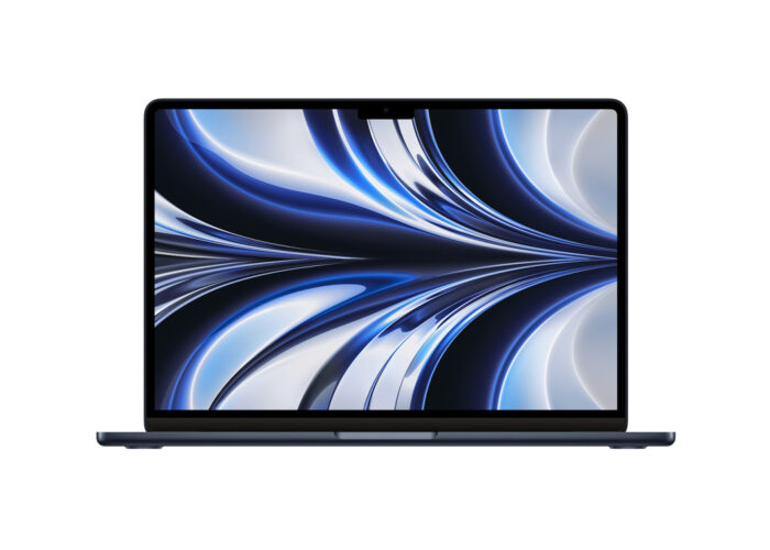 ნოუთბუქი: Apple 13" MacBook Air: Apple M2 chip with 8-core CPU and 8-core 16GB 256GB - Midnight მოდელი: A2681