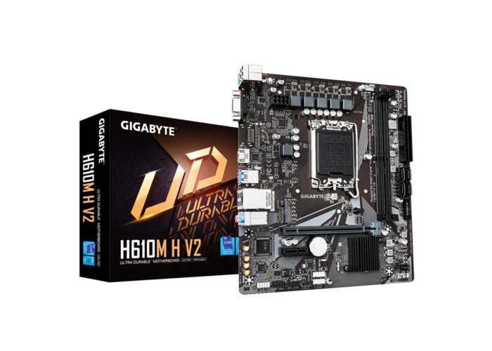 დედა დაფა: Gigabyte H610M H V2 2DDR5 LGA1700