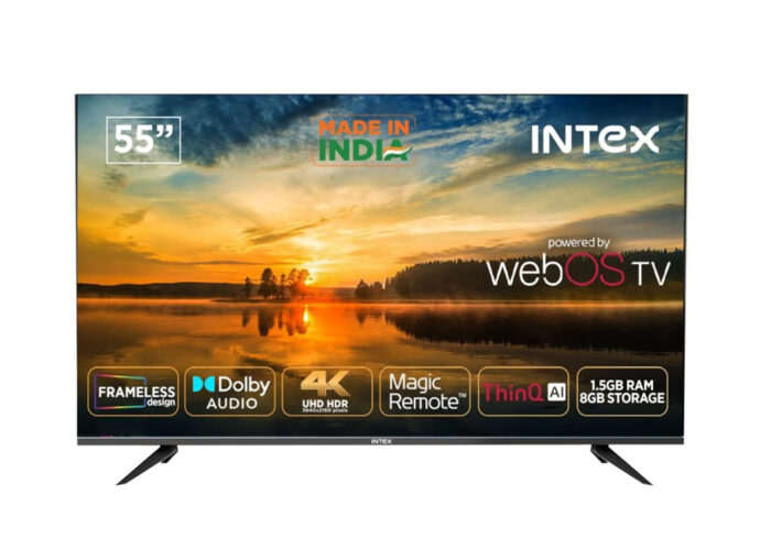 ტელევიზორი: Intex Smart  TV 55" Android 14® 2024 GE