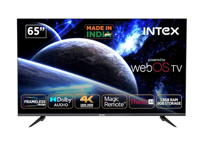 ტელევიზორი: Intex Smart  TV 65" Android 14® 2024 GE