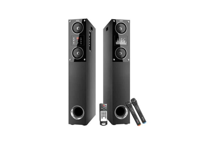 აკუსტიკური სისტემა: Intex Tower Speakers TW-16000 FMUB