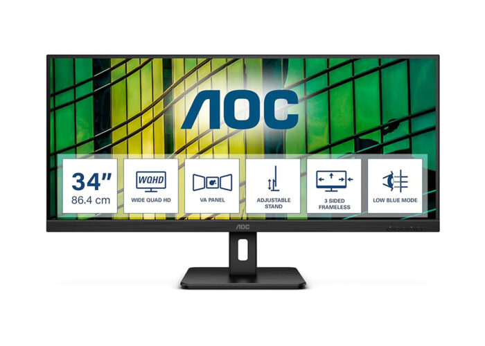 მონიტორი: AOC 34" LCD U34E2M