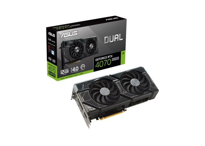 ვიდეო ბარათი: Asus DUAL-RTX4070S-12G-EVO 12GB GDDR6X