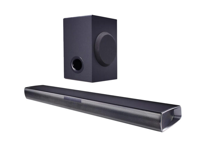 აკუსტიკური სისტემა: LG SQC1 Black 2.1 Channel Soundbar