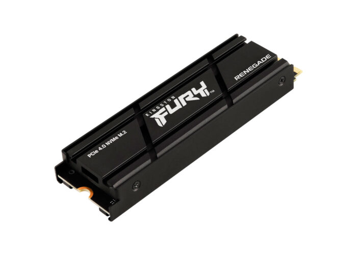 SSD დისკი: Kingston M.2 500GB PCIe 4.0 Fury Renegade + heatsink