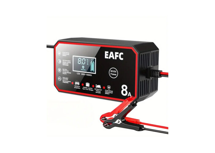 აკუმულატორის დამტენი: EAFC Car Battery Charger 12V 8A Fast Charge