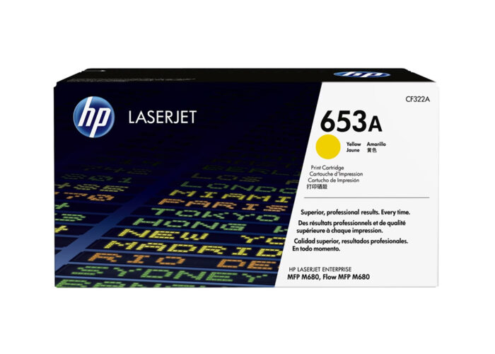 კარტრიჯი: HP 653A Yellow Original LaserJet Toner