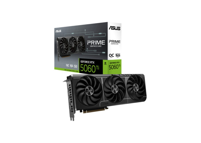 ვიდეო ბარათი: Asus PRIME GeForce RTX 5060 Ti 16GB GDDR7