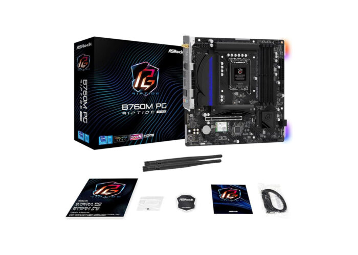 დედა დაფა: Asrock B760 S1700 MATX B760M PG RIPTIDE