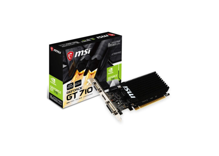 ვიდეო ბარათი: MSI Graphic Card GeForce GT 710 2GB GDDR3